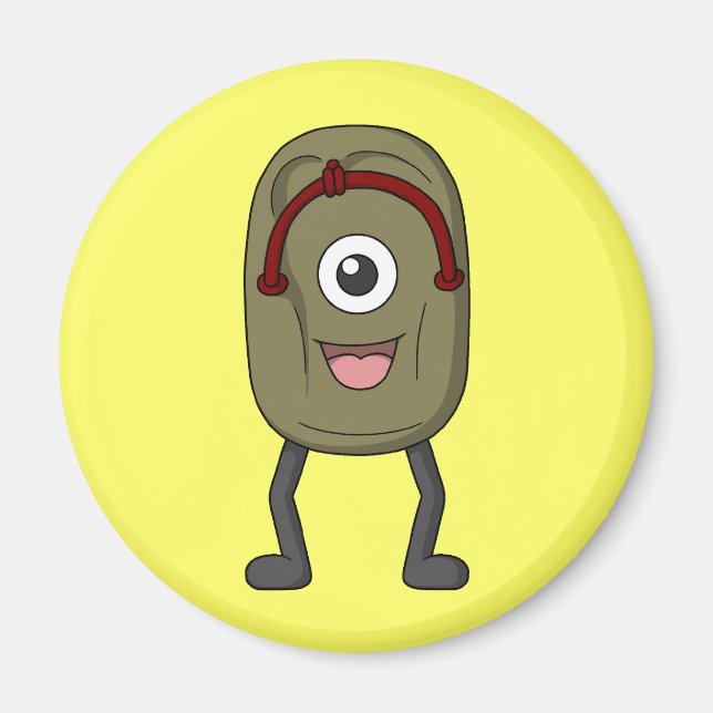 Bake-zori (Japanese Ghost Sandal) Magnet (Front)