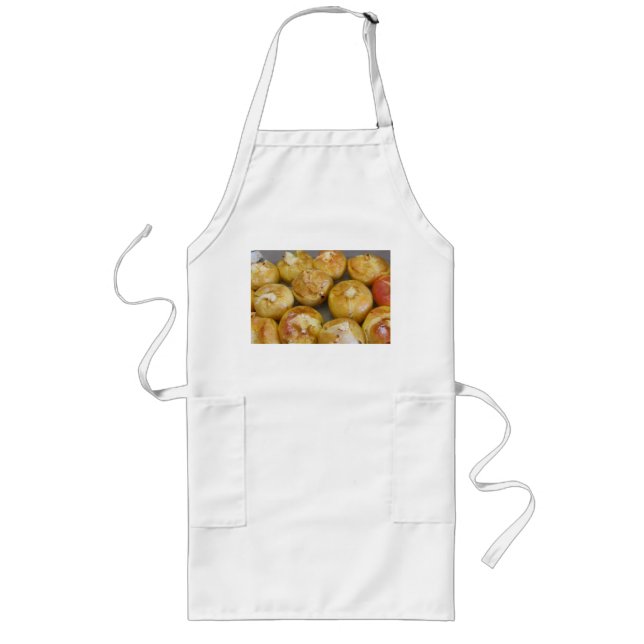 Baked apples long apron (Front)