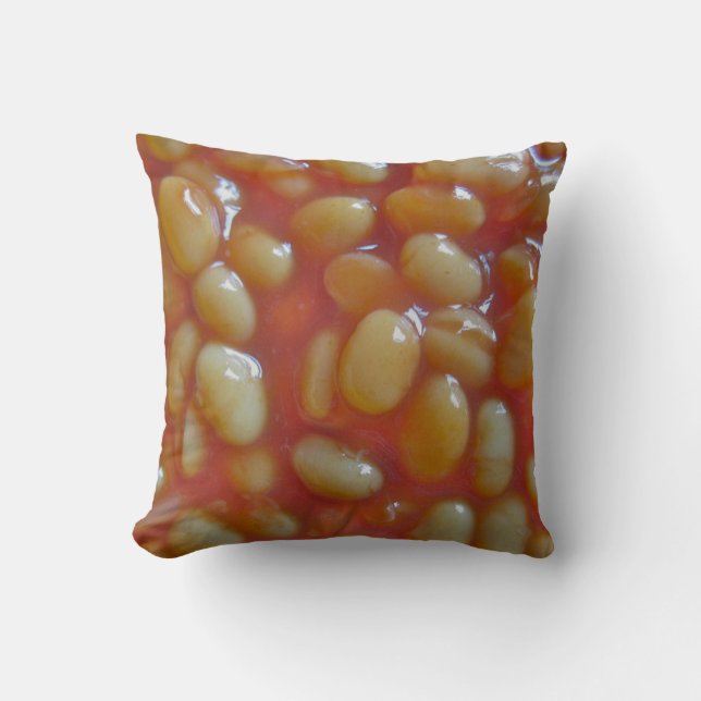 Baked Beans American Mojo Pillow/Cushion Cushion (Front)