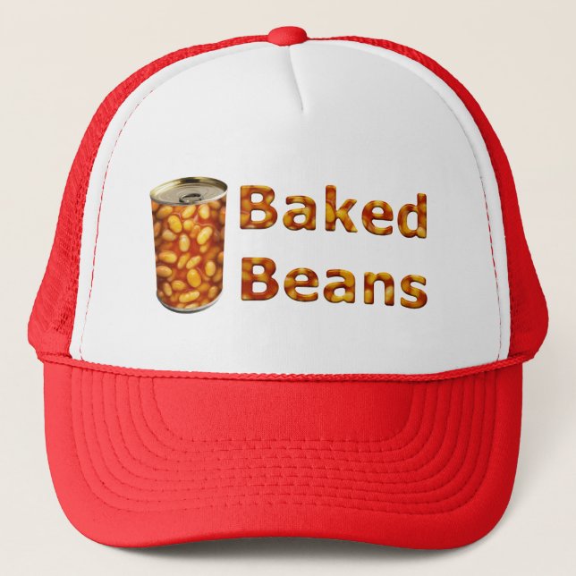 Baked Beans Can Trucker Hat (Front)