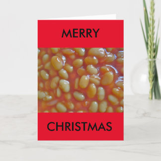 Baked Beans Greeting Card