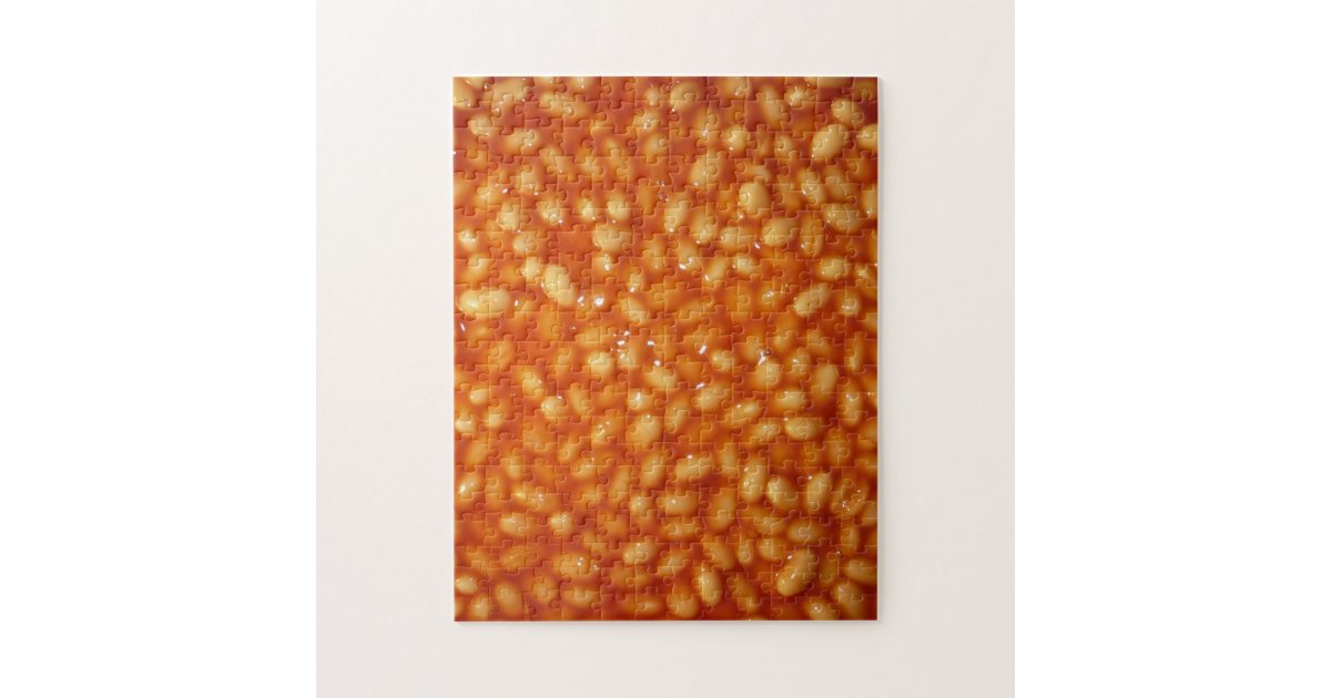Baked Beans Jigsaw Puzzle Zazzle.co.nz