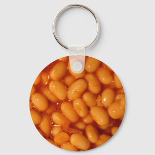 Baked beans key ring