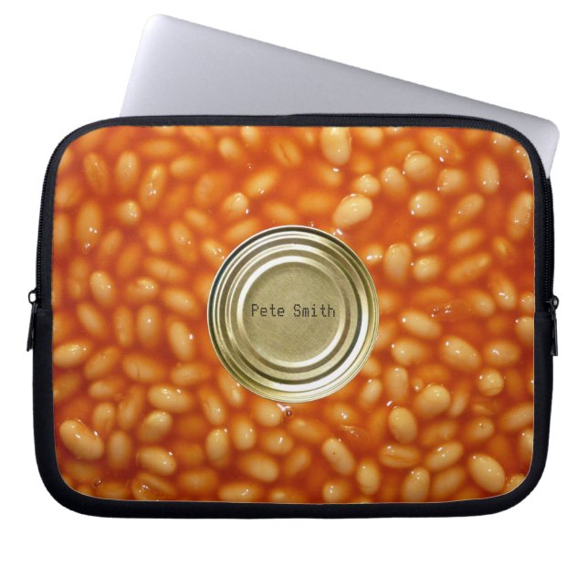 Baked Beans Laptop Sleeve (Front)
