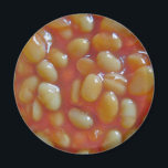 Baked Beans Magnet<br><div class="desc">A close-up photograph of Baked Beans</div>