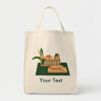 Baked Bread Basket Grocery Tote