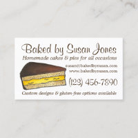Baked By Boston Cream Pie Cake Slice Bakery Pastry