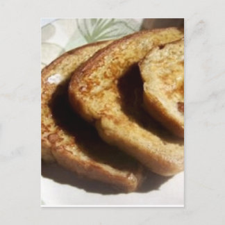 Baked French Toast Recipe Postcard