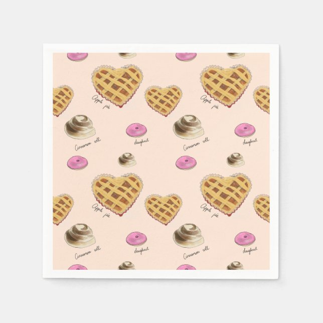 Baked goods napkins (Front)