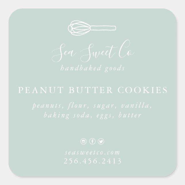 Baked Goods Sticker (Front)