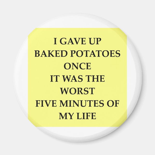 BAKED.jpg Magnet (Front)