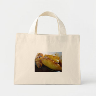 Baked pears mini tote bag