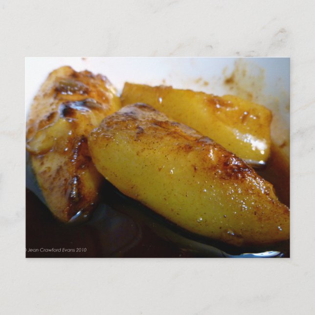 Baked pears postcard (Front)
