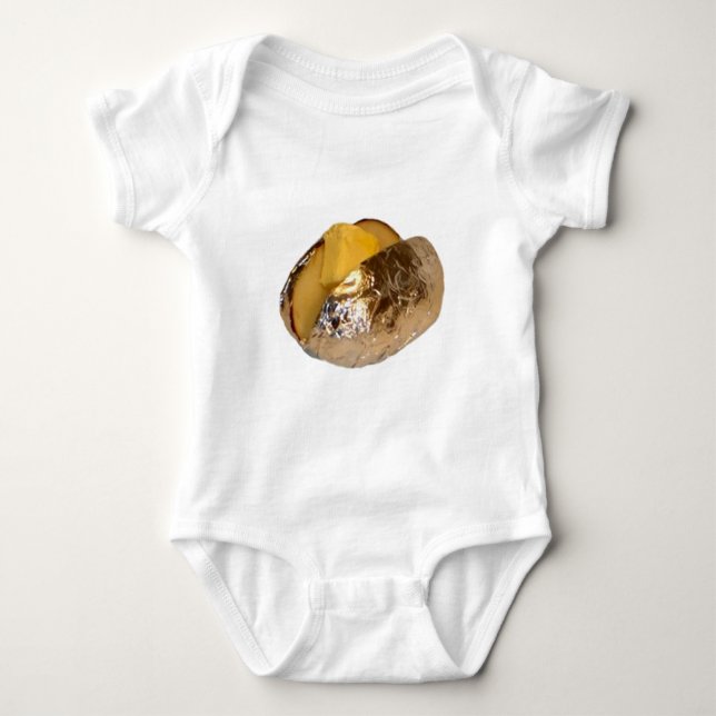 Baked Potato Baby Bodysuit (Front)