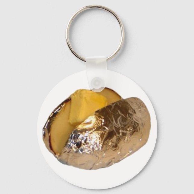 Baked Potato Key Ring (Front)