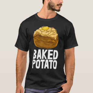Baked Potato Tee Shirts Funny Baker Love Tee Women