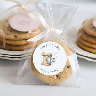 Baked with Love Custom Label