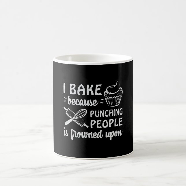 Baker Bakery Bake Bread Cake Baking Gift Idea Coffee Mug (Center)