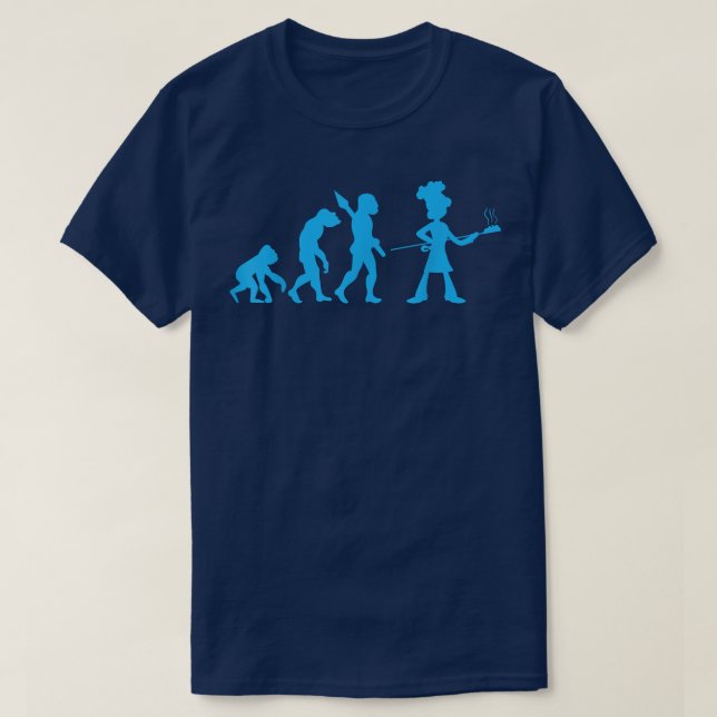 Baker, bakery, bread baking evolution  224 T-Shirt (Design Front)