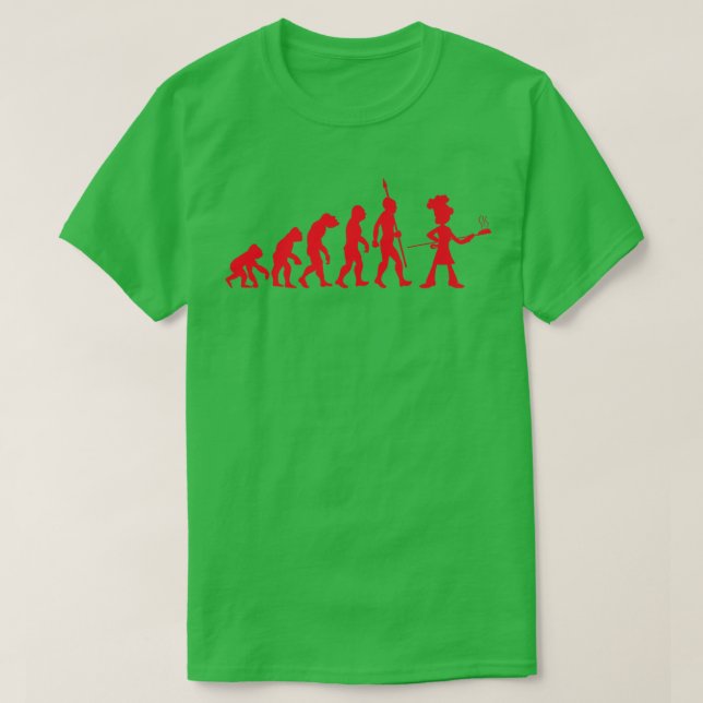 Baker, bakery, bread baking evolution  T-Shirt (Design Front)