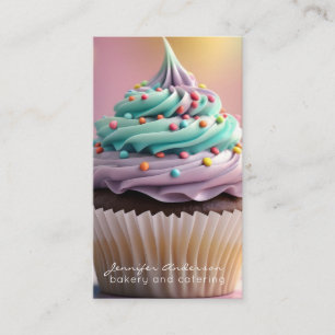 Baker Bakery Business Cards