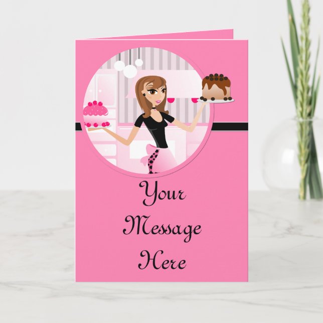 Baker/Bakery/Pastry Chef 5 Greeting Cards (Front)