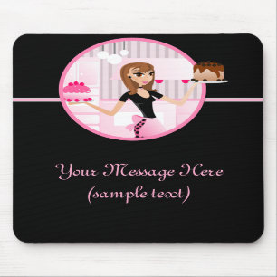 Baker/Bakery/Pastry Chef Mousepad Design 4