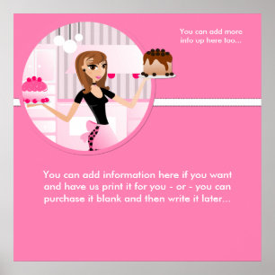 Baker/Bakery/Pastry Chef Poster Design 3