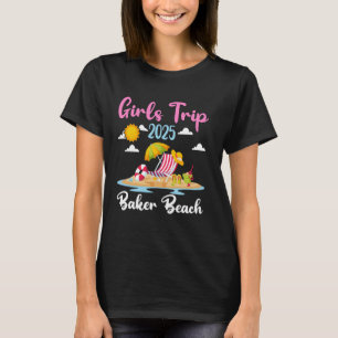 Baker Beach Girls Trip 2025 Summer Vacation Matchi T-Shirt