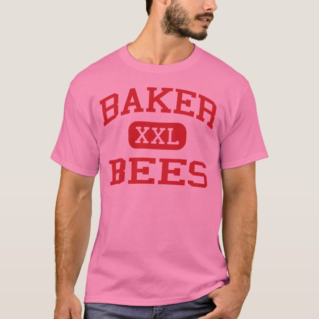 Baker - Bees - High - Baldwinsville New York T-Shirt (Front)