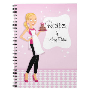 Baker Cake Decorator Party Planner Notebook