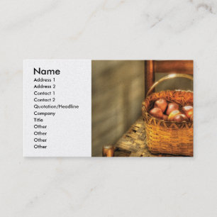 Baker - Fresh Peaches Business Card