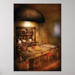 Baker - Granny's Stove Poster