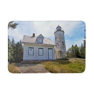 Baker Island Lighthouse, Maine Bath Mat