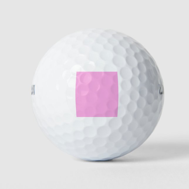 Baker Miller Pink Golf Balls (Front)