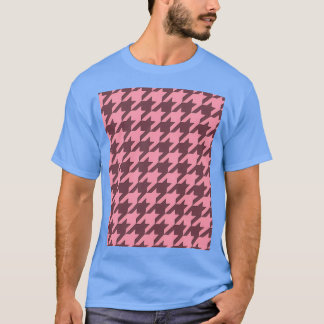 Baker Miller Pink Houndstooth pattern Graphic T-Shirt