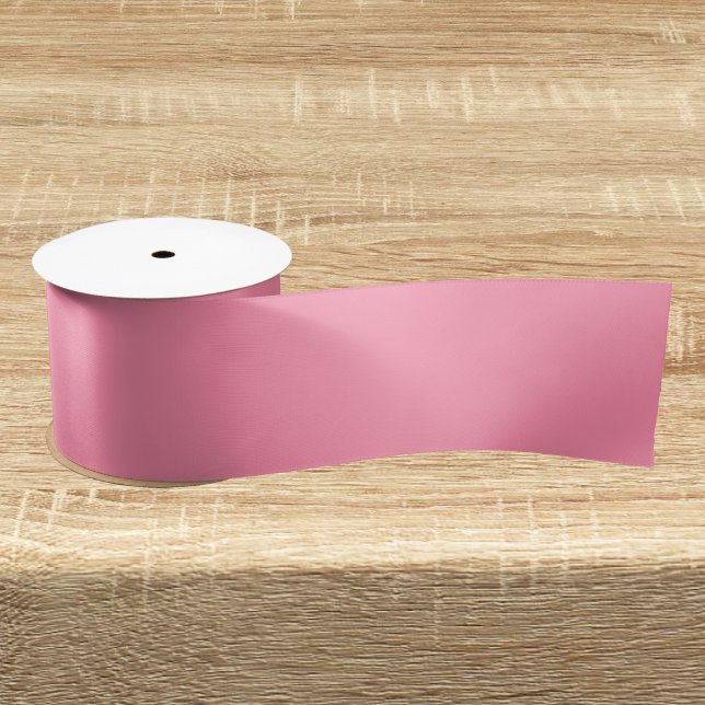 Baker-Miller Pink Solid Color Satin Ribbon (Creator Uploaded)