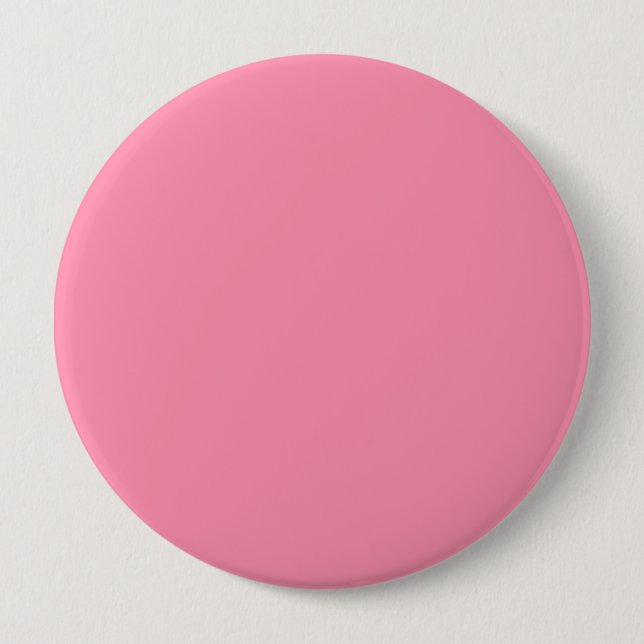 Baker-Miller pink (solid colour)  10 Cm Round Badge (Front)