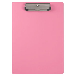 Baker-Miller pink (solid colour) Clipboard