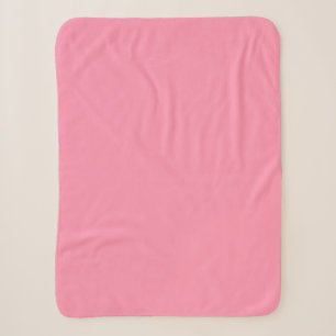 Baker-Miller pink (solid colour) Sherpa Blanket