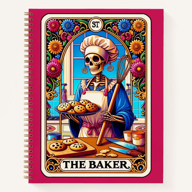 Baker Mum Recipe  Notebook (Front)