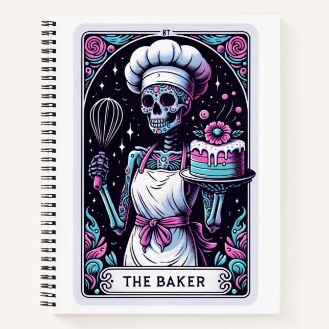 Baker Mum Recipe  Notebook (Front)