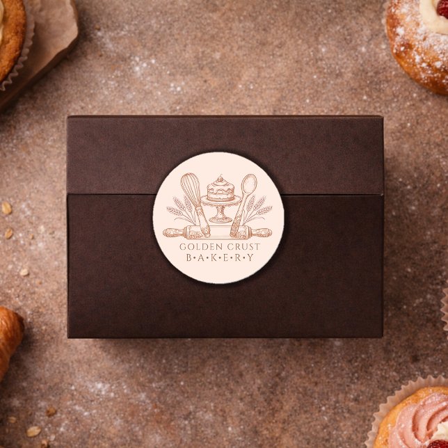 Baker Pastry Chef Baking Tools Product Labels (Creator Uploaded)
