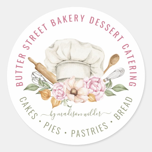 Baker Pastry Chef Baking Utensil Product Label (Front)