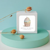 Baker Pastry Chef Cupcake Baker's Product Labels