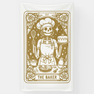 Baker Pastry Chef Tarot Gold Product Banner