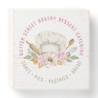 Baker Pastry Chef Watercolor Baking Utensils