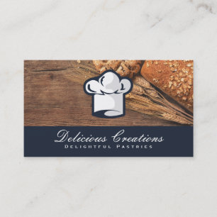 Baker Pastry Shop Business Card