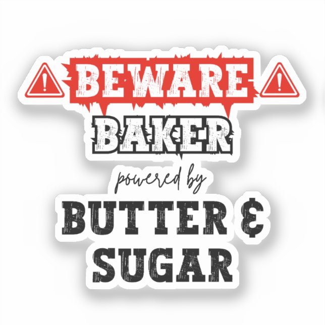 Baker Powered By Butter & Sugar | Funny Baking (Front)