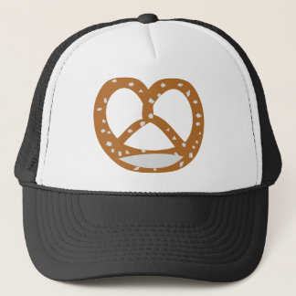 baker pretzel bakery logo symbol trucker hat